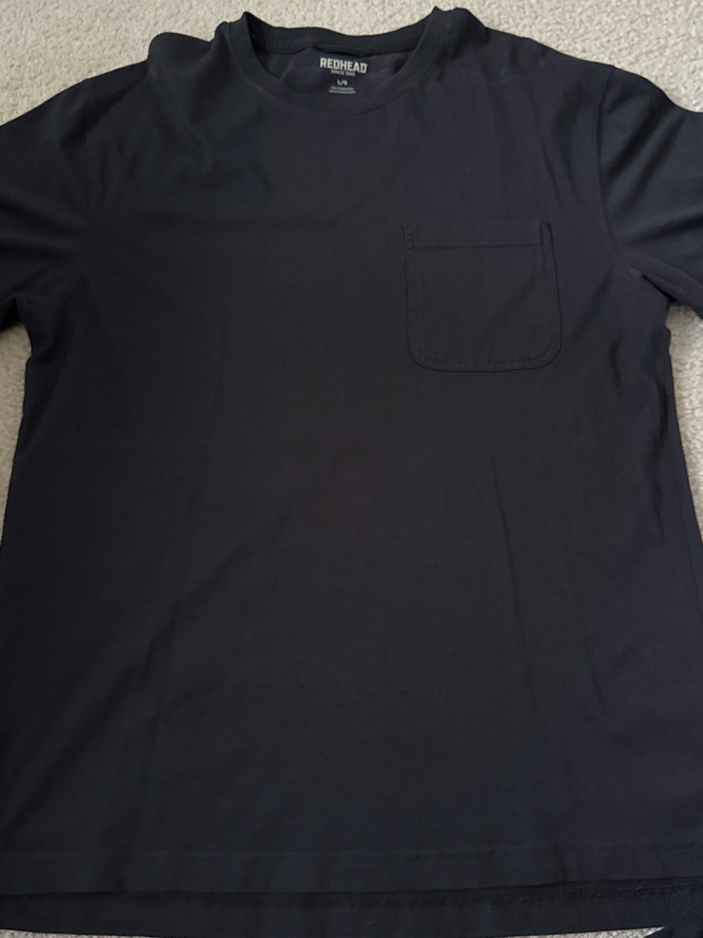 RedHead Men's Dark Navy Pocket Tee
